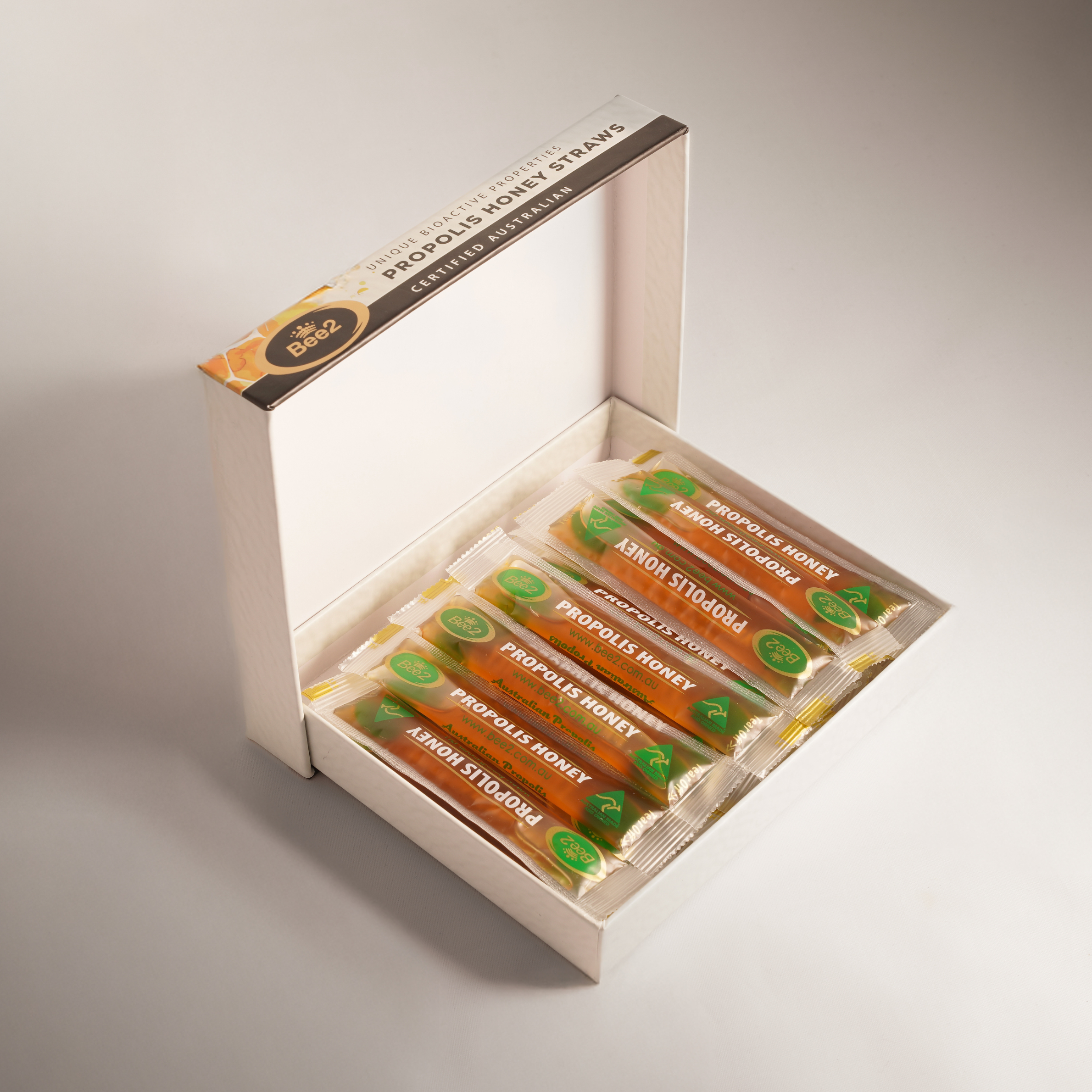 Propolis & Manuka Honey Straws (MGO300) 30 Straws