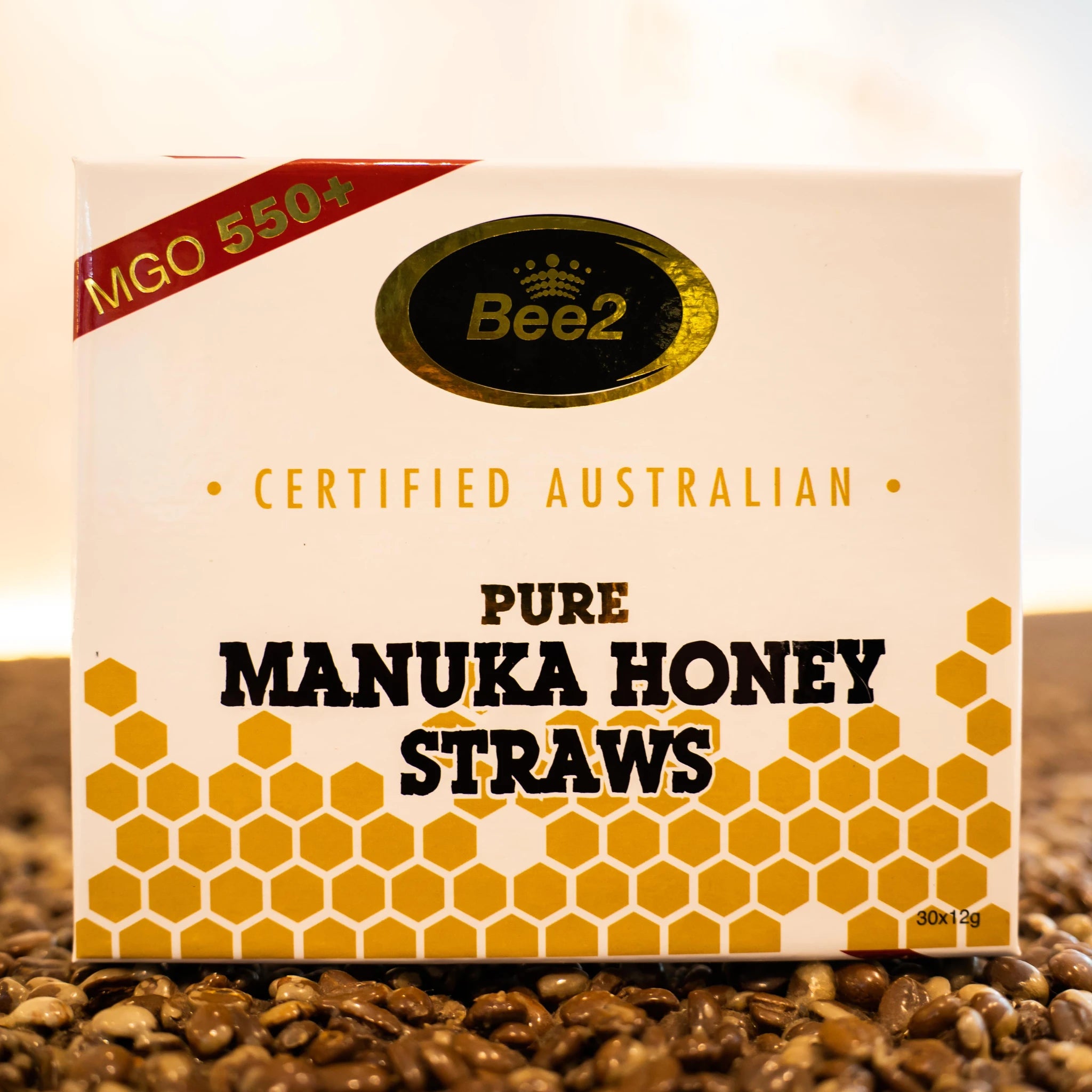 Bee2 Manuka Honey Straws MGO 550+