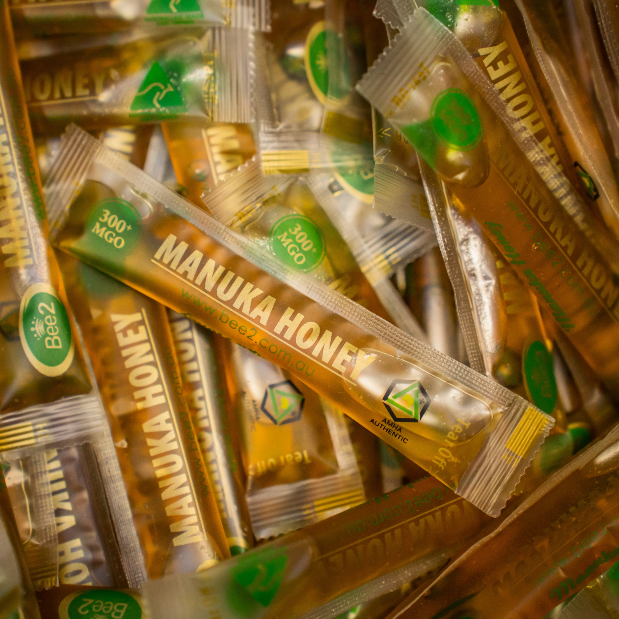 Bee2 Manuka Honey Straws MGO 300+
