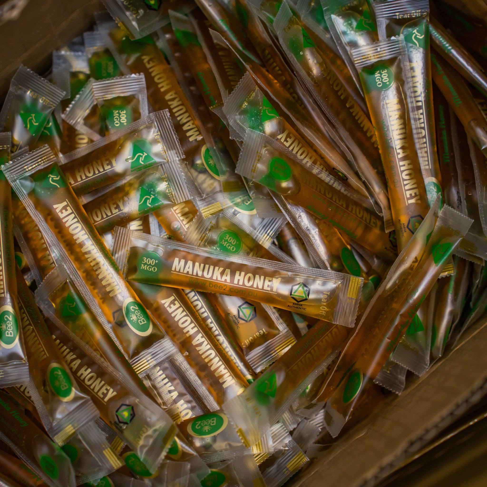 Bee2 Manuka Honey Straws MGO 300+