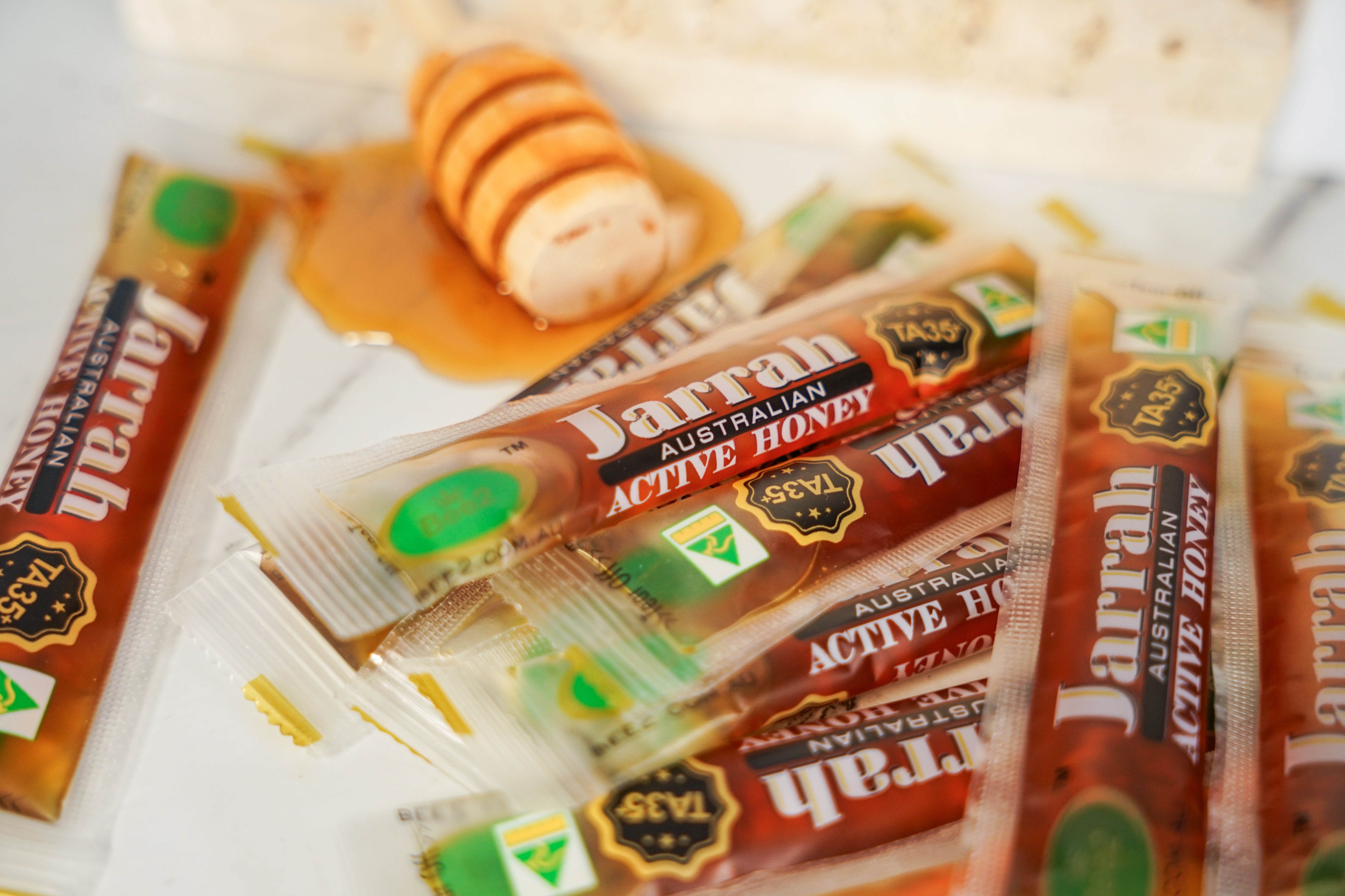 Jarrah Active Honey Straws - 30x 12g