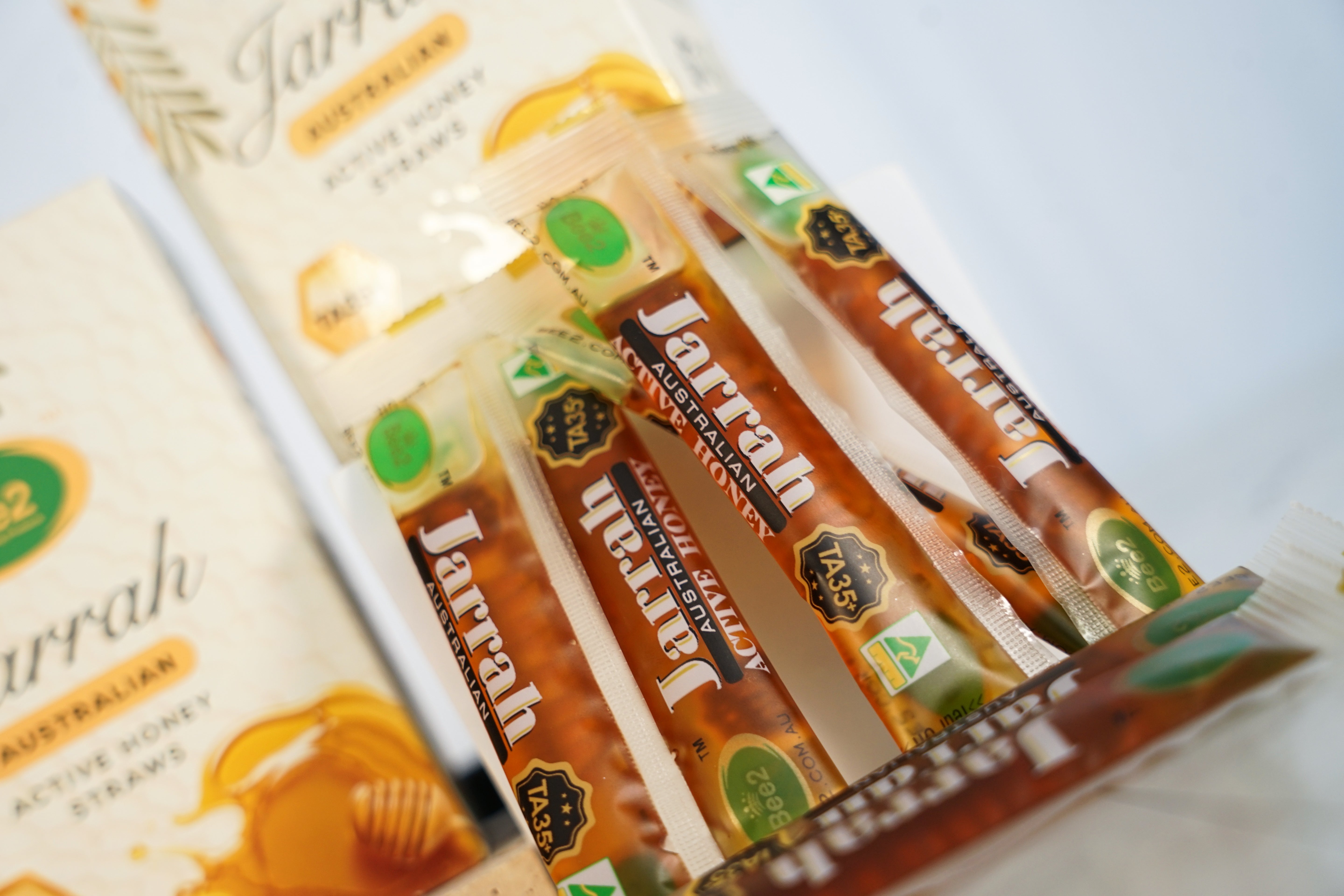 Jarrah Active Honey Straws - 30x 12g