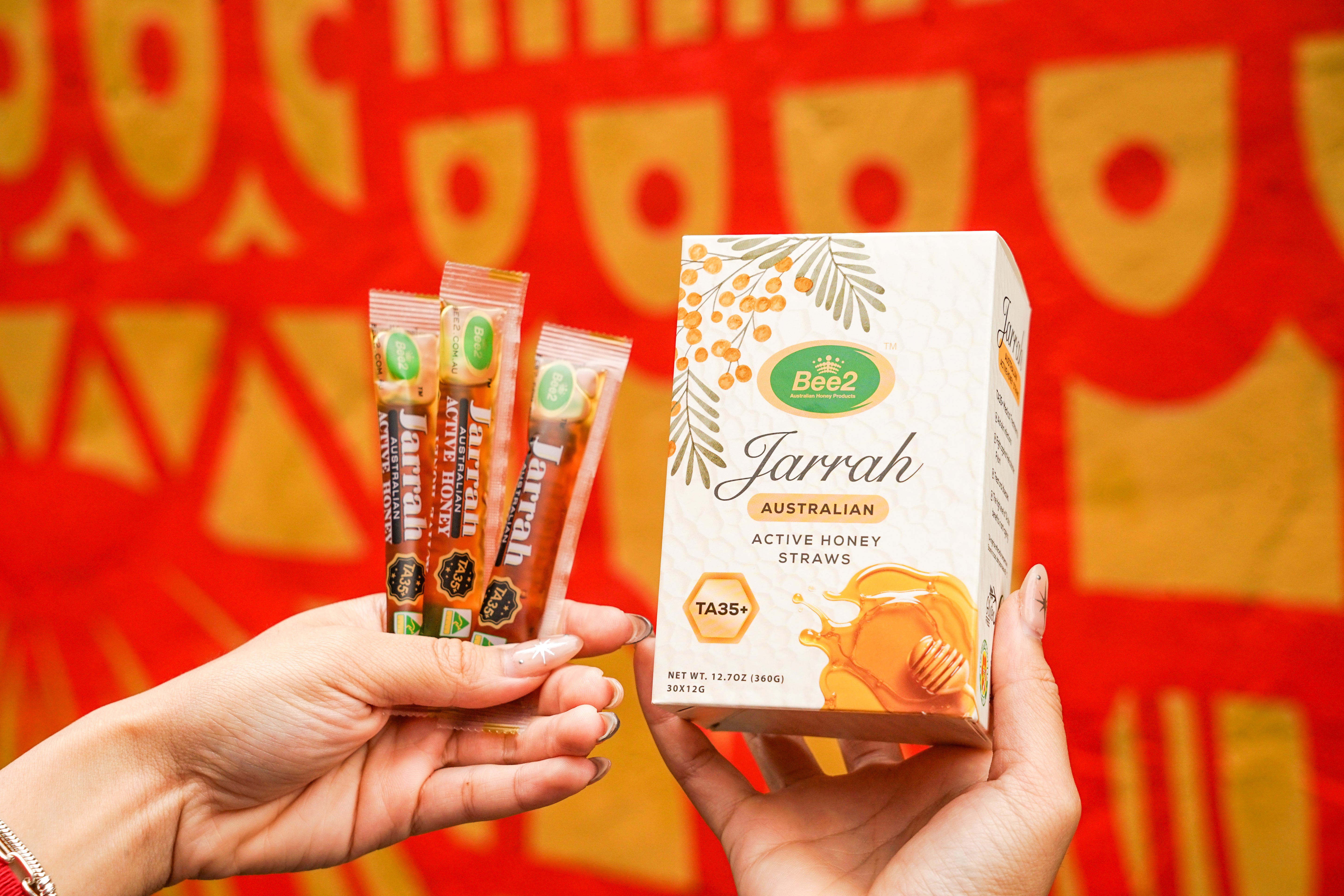 Jarrah Active Honey Straws - 30x 12g