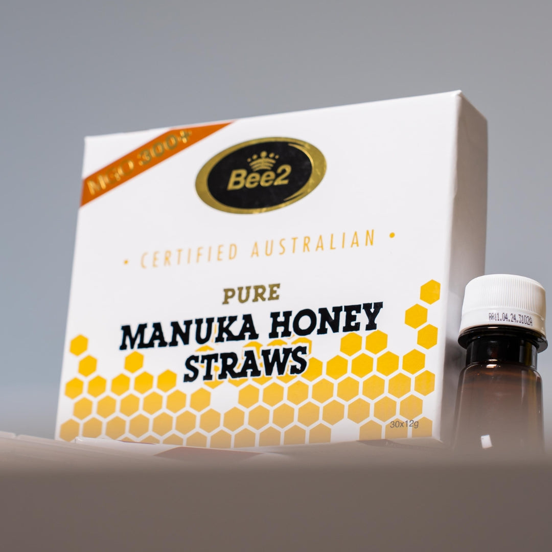 Bee2 Manuka Honey Straws MGO 300+