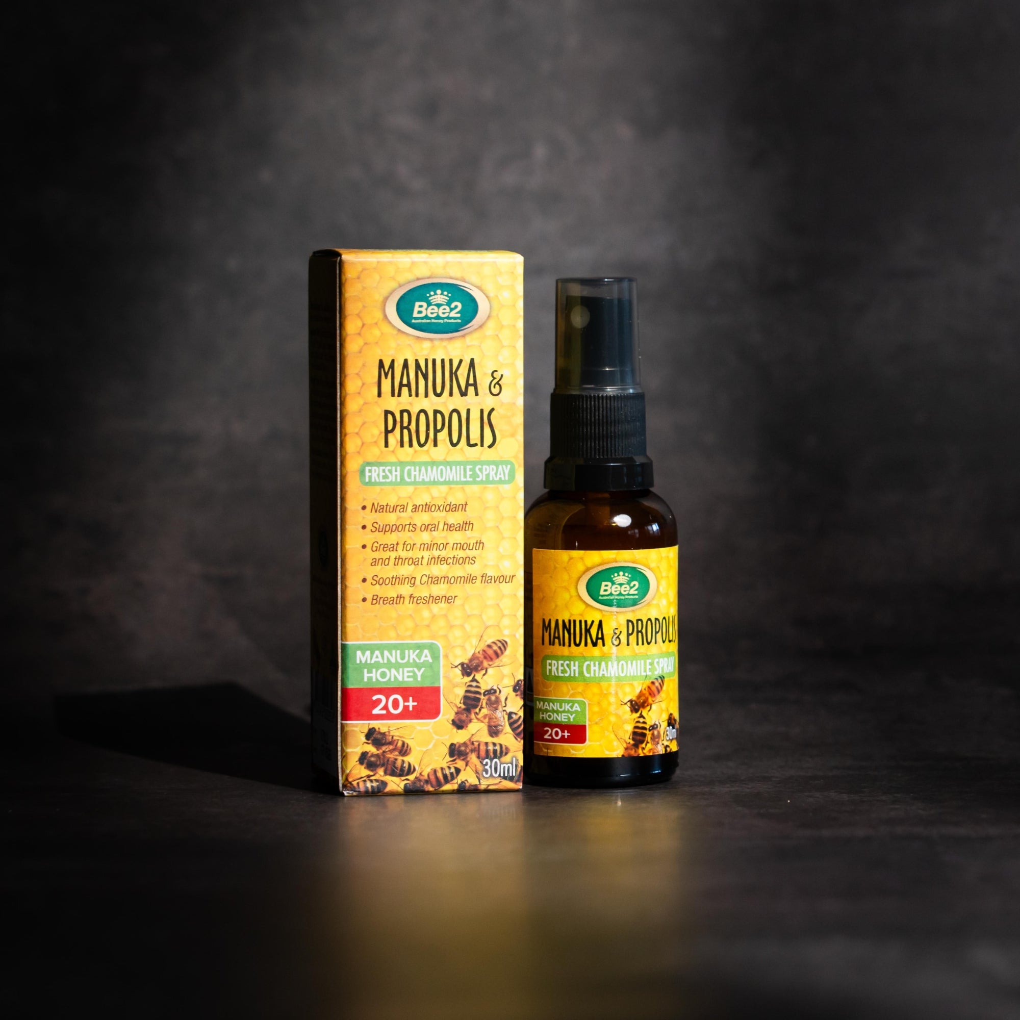 Bee2 Manuka & Propolis Spray MGO 20+ (2 Pack)