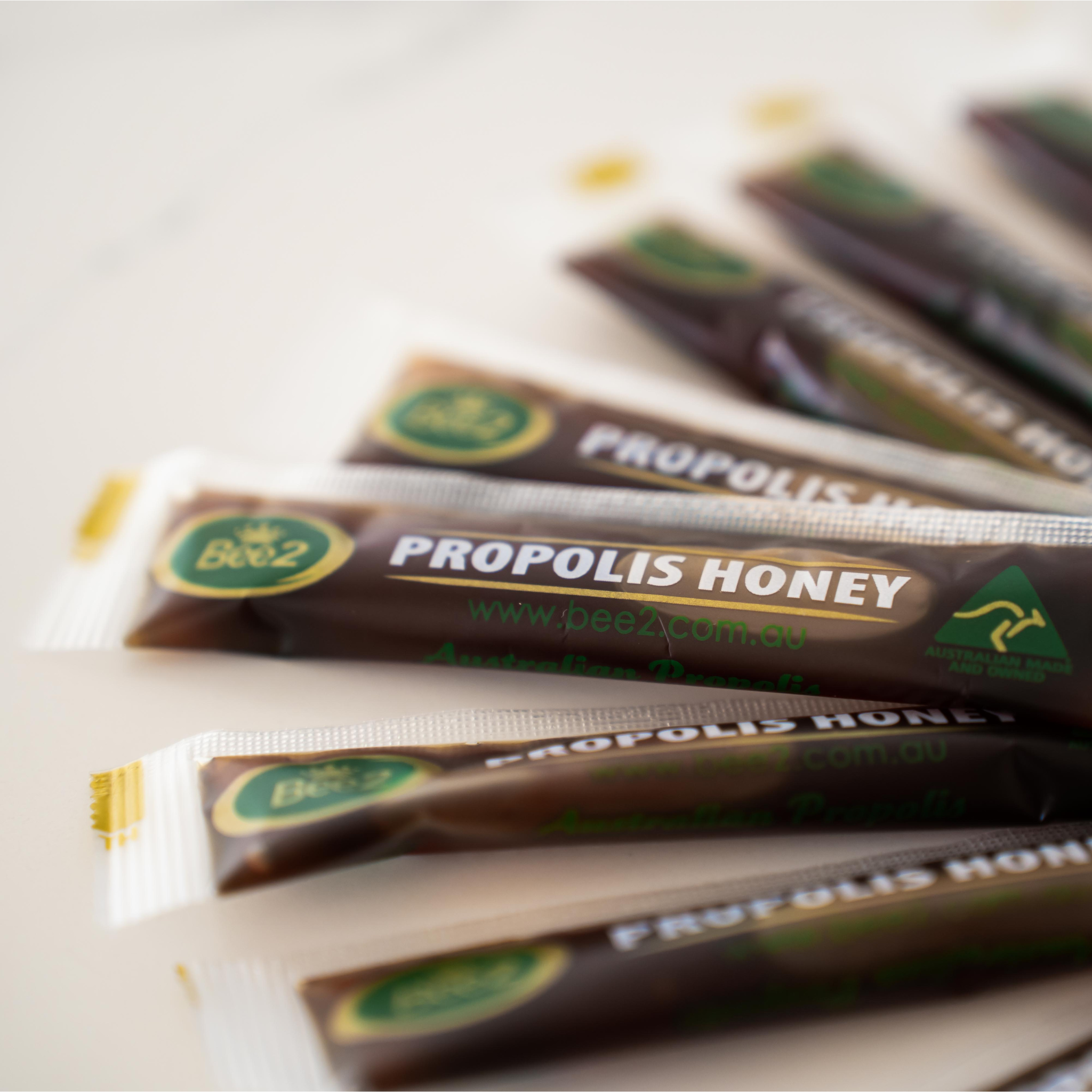 Bee2 Propolis Honey Straws