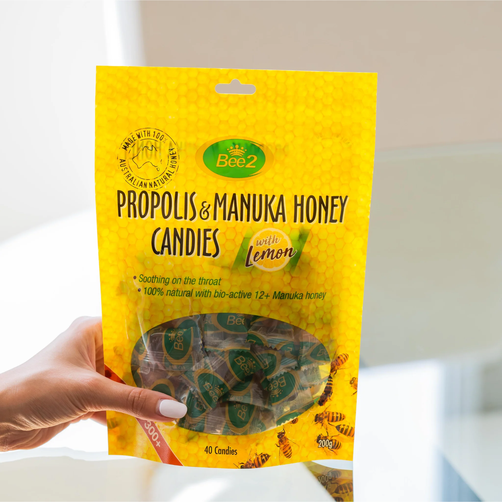 Bee2 Propolis & Manuka Honey Candies