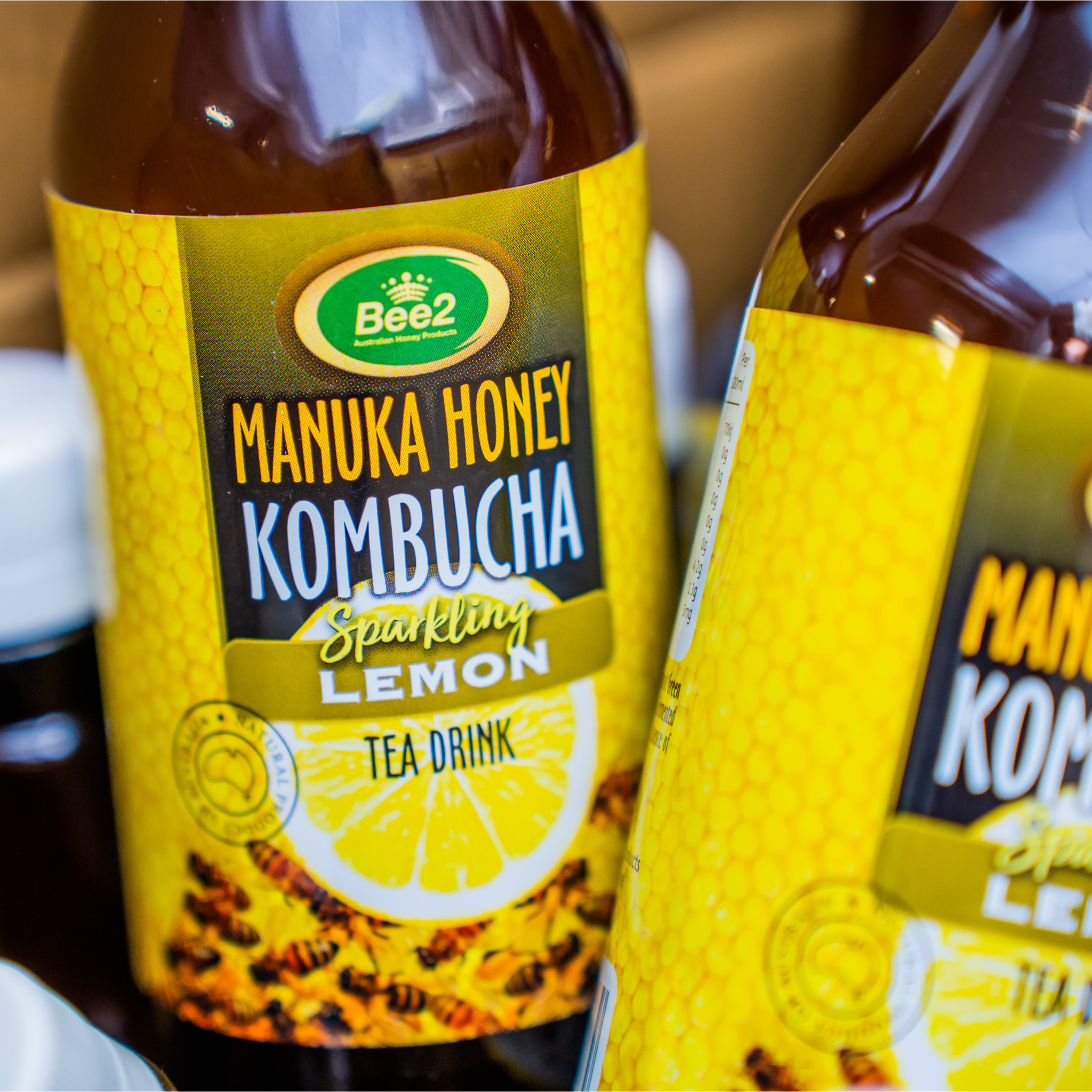 Bee2 Manuka Honey Kombucha